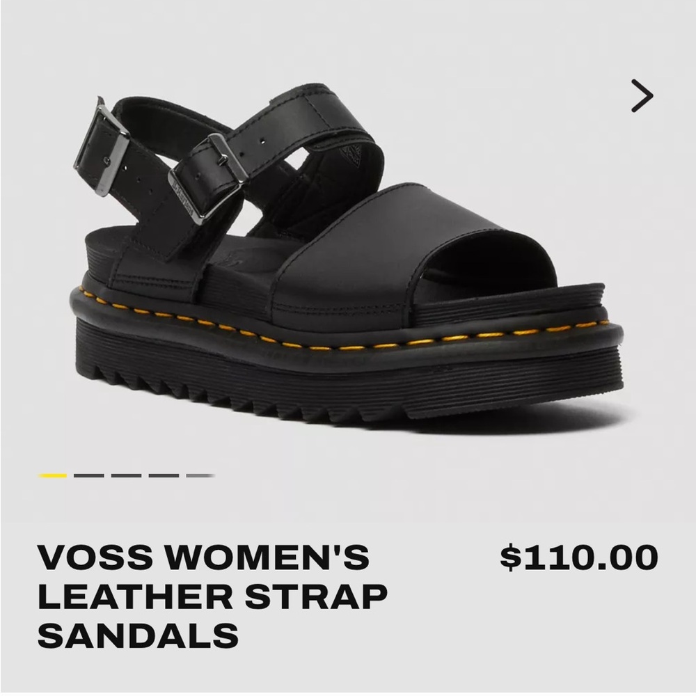 Boss women’s Leather Strap Sandal